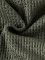 Baby Girls Spring/Autumn Long-sleeve Waffle Mesh Dress Bodysuit, Bow Headband and Socks Three-piece set