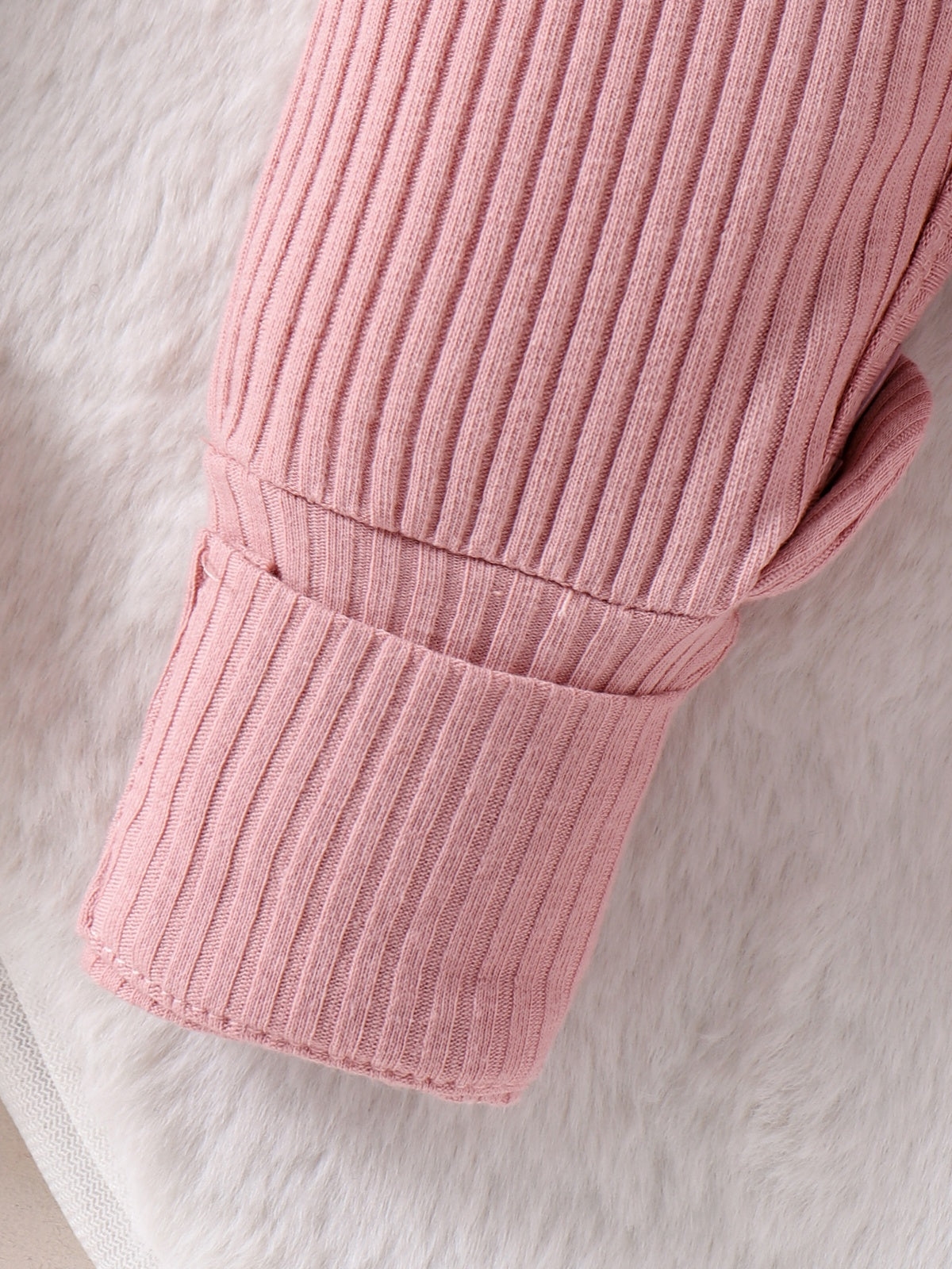 Newborn Basic Pink Solid Cotton Jumpsuit With Hat