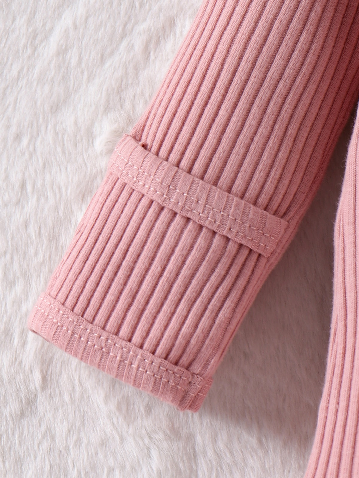 Newborn Basic Pink Solid Cotton Jumpsuit With Hat